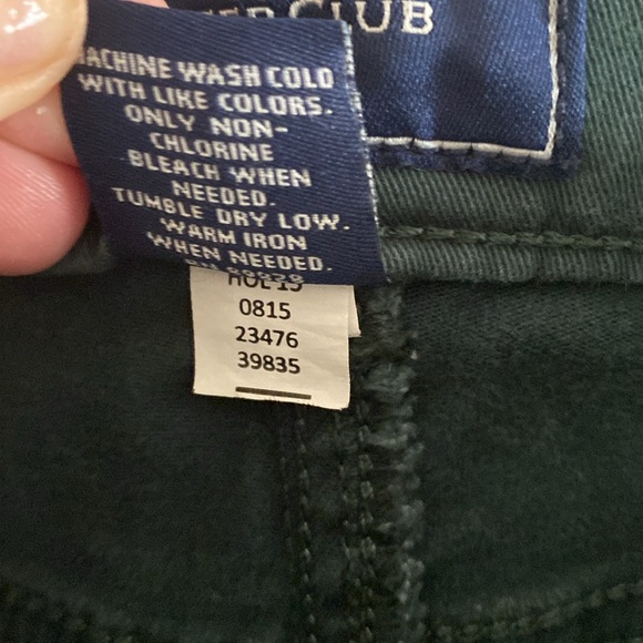 Charter club green straight jeans - Picture 6 of 11